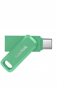 USB-флеш-накопичувач SanDisk Ultra Dual Drive Go 256GB Type-C 400MB/s Absinthe Green synthetic.ua - Фото 1