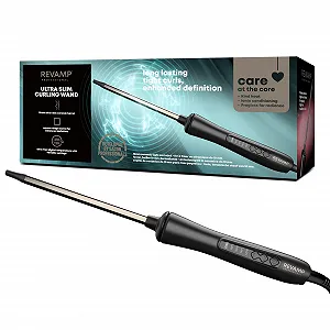 Плойка REVAMP Tight Curl Stick Керамическая, дизайн Chopstick, масла Progloss, 10 мм - Фото 1