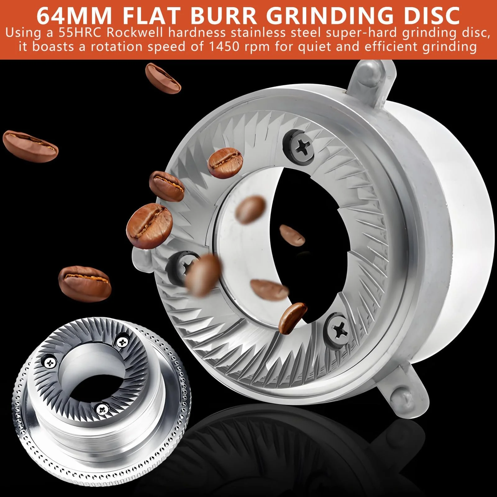 Кофемолка Commercial 900A White, фото №5