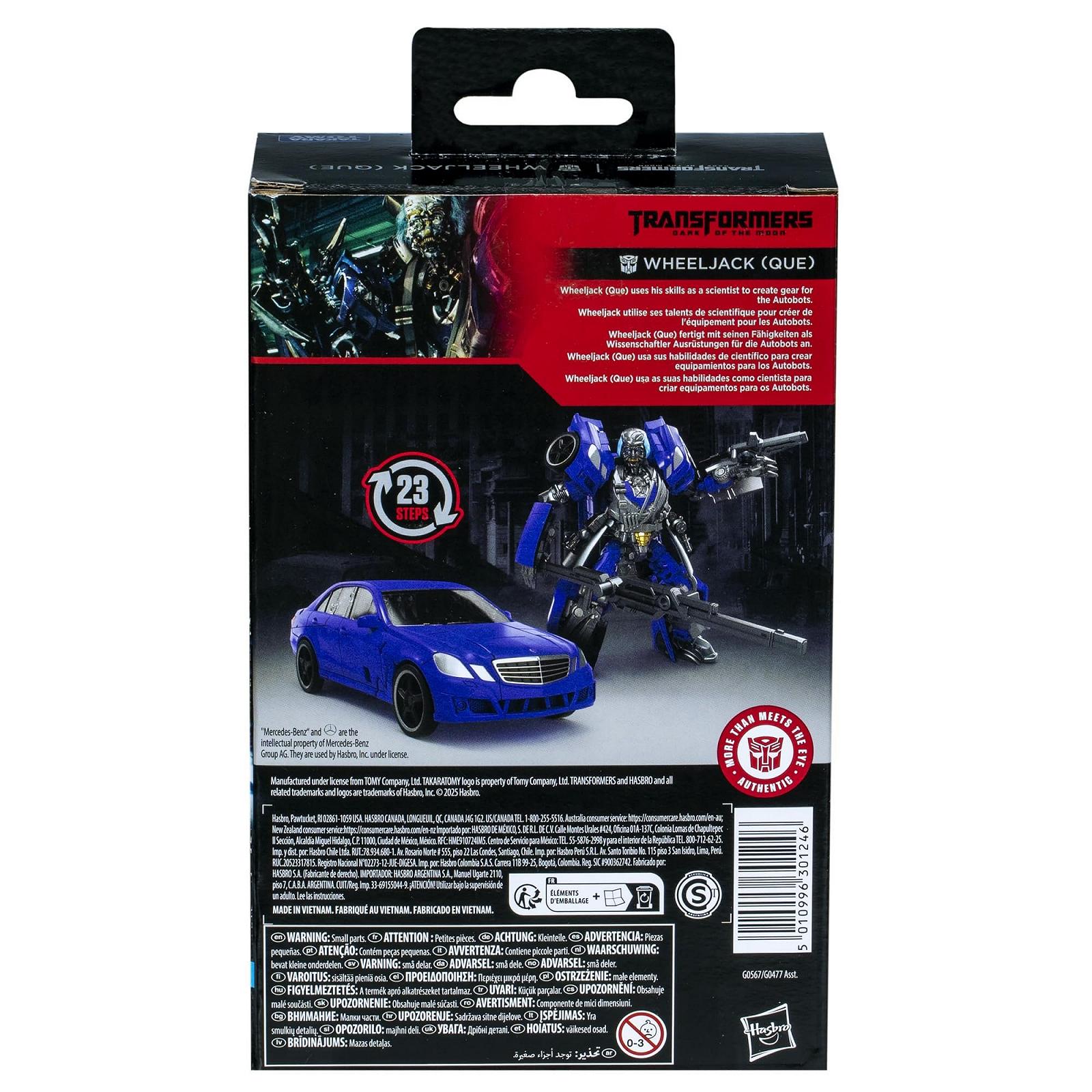 Фигурка Трансформеры Wheeljack (Que) серии Studio Deluxe Class Transformers: Dark Side of the Moon, фото №5