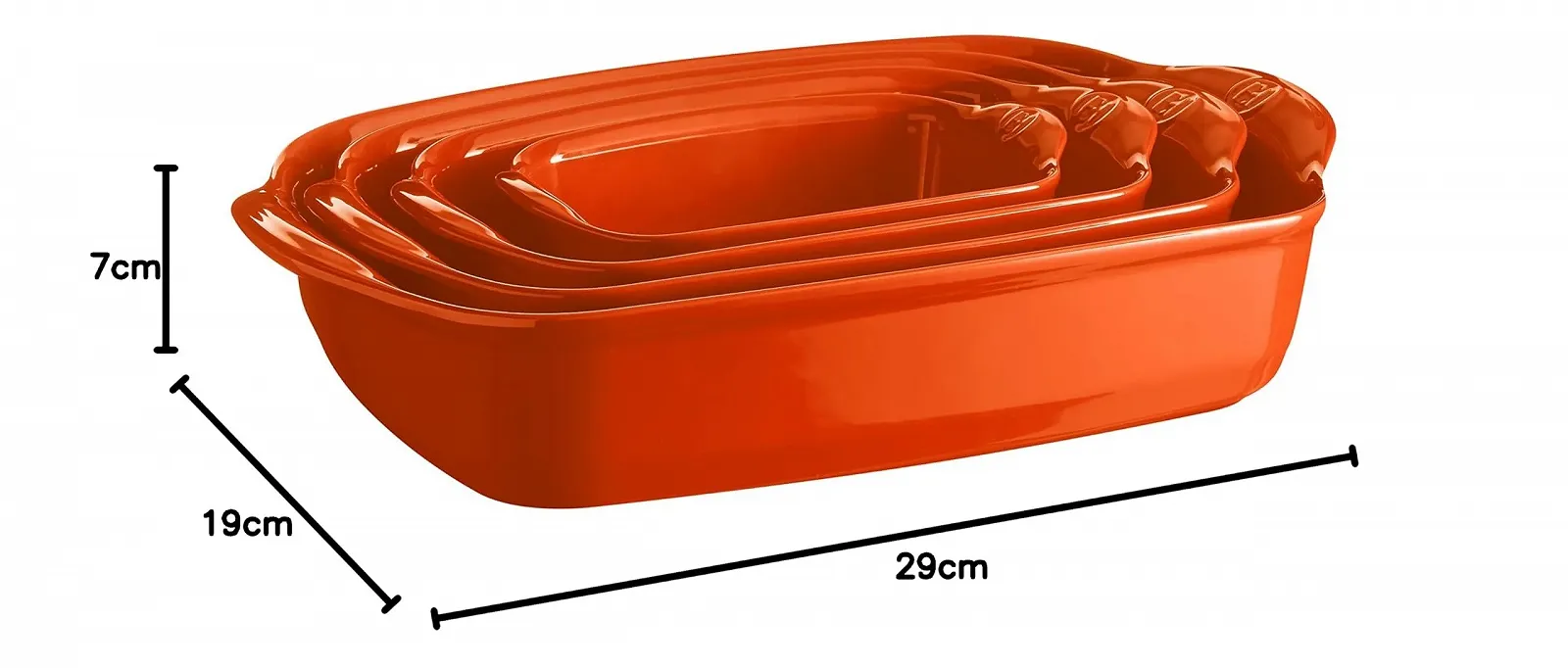 Форма для запекания Emile Henry Ultime EH769650 прямоугольная малая Tuscany, фото №9