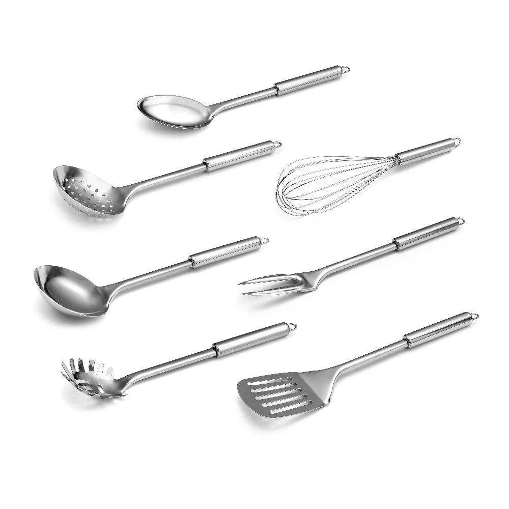 Ложка для сервірування Forgast 32.5 см, нержавіюча сталь, велика ложка для салату, фото №1