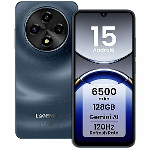Смартфон LAGENIO A12 12/128 ГБ 6,9 дюйма HD+ 120 Гц 13 Мп + 8 Мп Dual SIM 4G - Фото 1