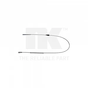 Трос стояночного гальма NK 903684 для OPEL VAUXHALL CHEVROLET правий - Фото 1