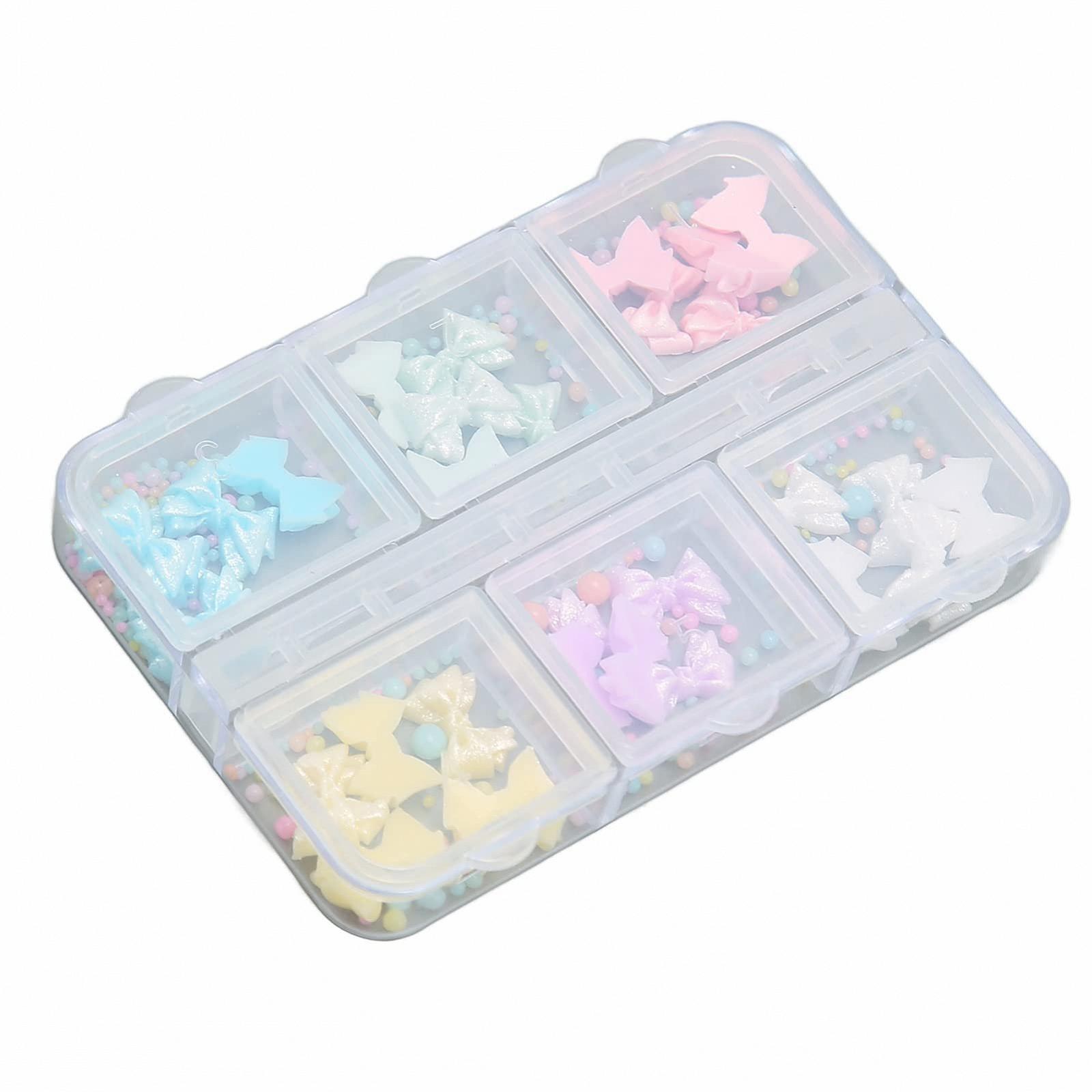 Бантик 3D Смола Набір аксесуарів для манікюру, фото №3