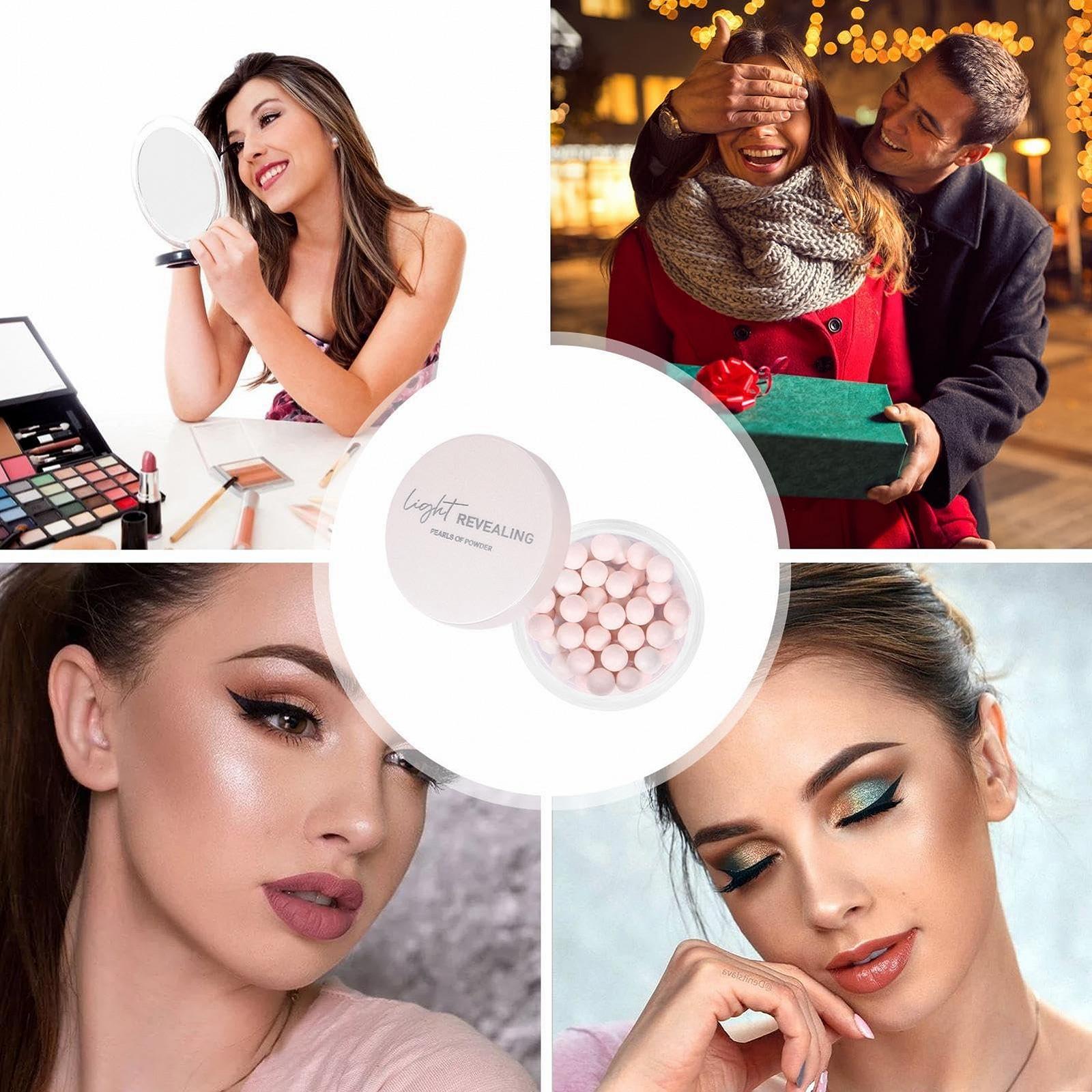 Пудра для лица Twinkling Cosmetics Рассыпчатая, хайлайтер в шариках, фото №4