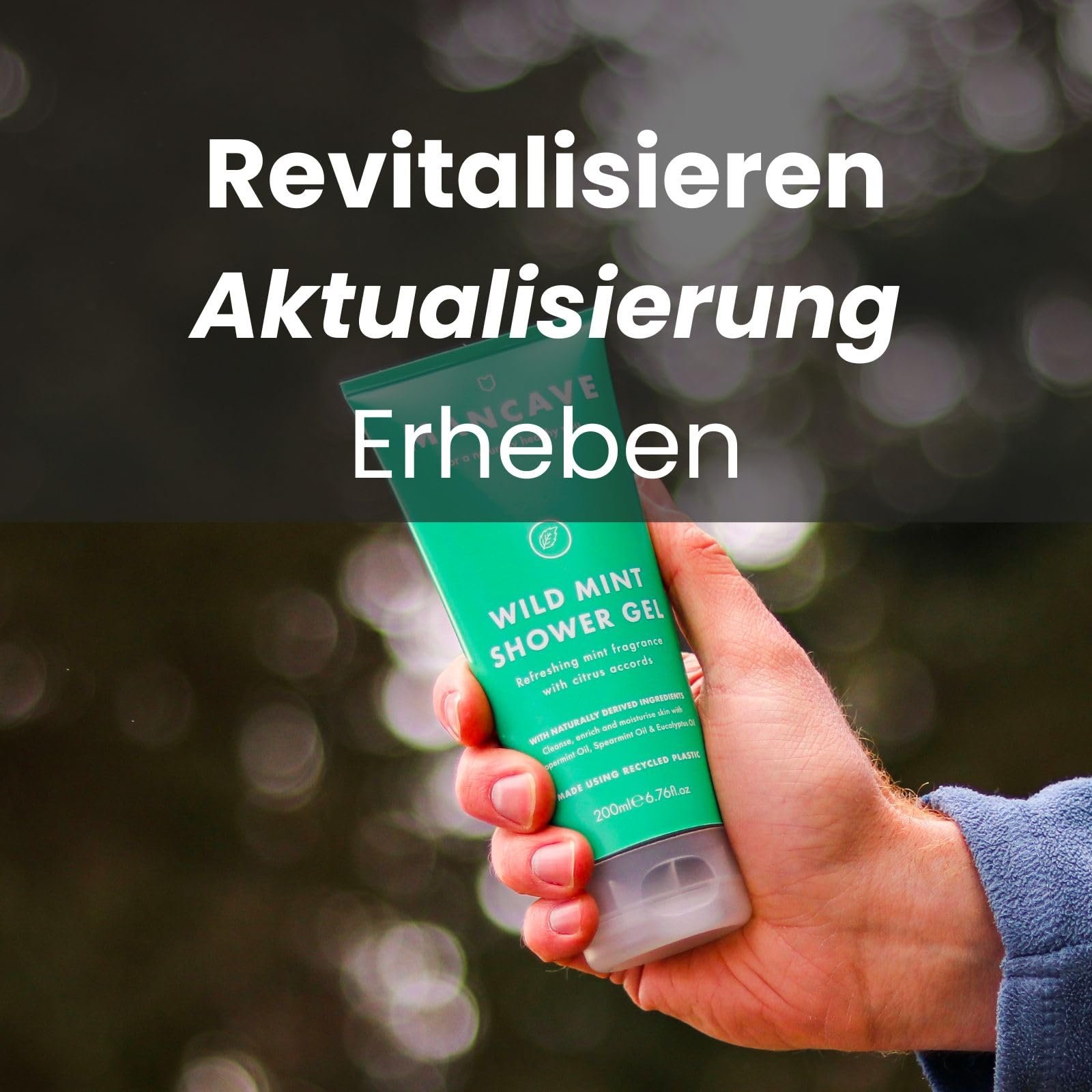 Гель для душу ManCave Wild Mint чоловічий 200 мл, фото №4 Гель для душу ManCave Wild Mint чоловічий 200 мл, фото №4