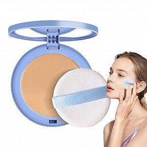 Пудра Матирующая Wet and Dry Oil Control Face Pressed Powder Водостойкая Long-Lasting Setting Powder Lightweight Clarifying Finishing Powder 10 г - Фото 1