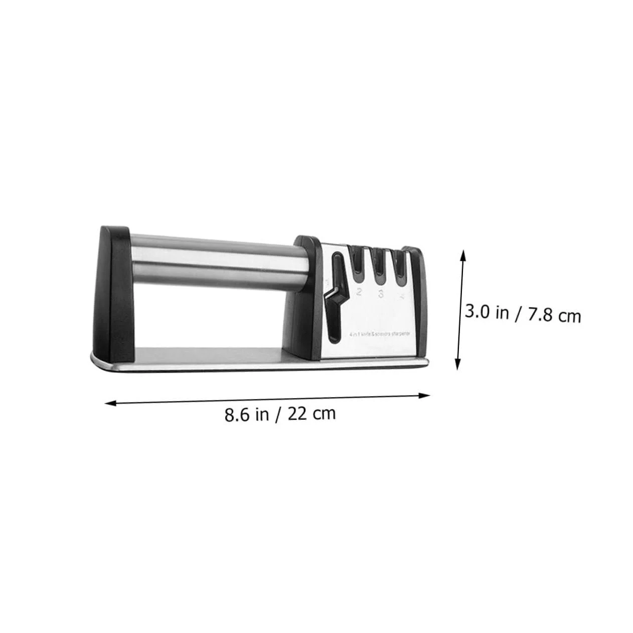 Точилка для ножей BESPORTBLE Эргономичная Серебристая, фото №6