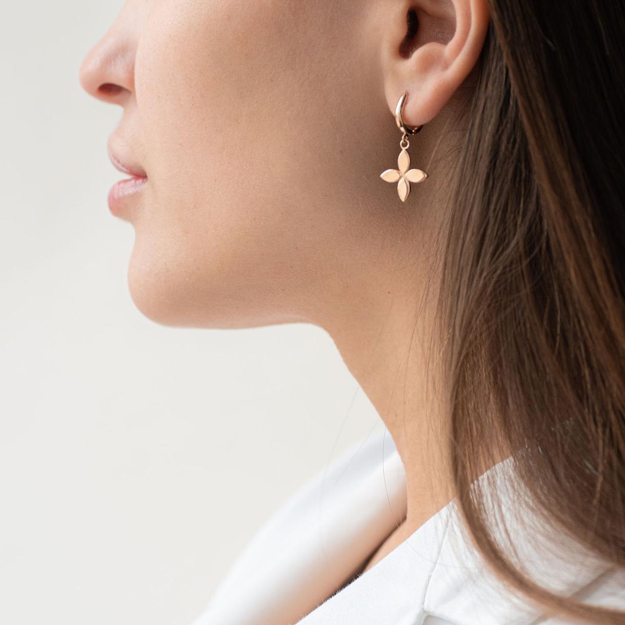 Сергі Клевер в червоному золоті с07127 Онікс, фото №3