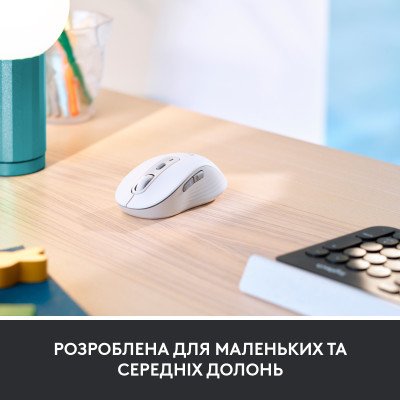 Мышка Logitech Signature M650 Wireless for Business Off-White (910-006275), фото №4 Мышка Logitech Signature M650 Wireless for Business Off-White (910-006275), фото №4