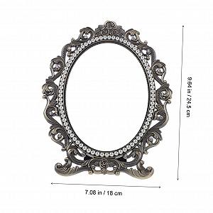 Зеркало Angoily Vanity Makeup Cosmetic LED Picture Frame Travel Zinc Alloy Pack of 3 цена на synthetic.ua - Фото 1 Зеркало Angoily Vanity Makeup Cosmetic LED Picture Frame Travel Zinc Alloy Pack of 3 synthetic.ua - Фото 1