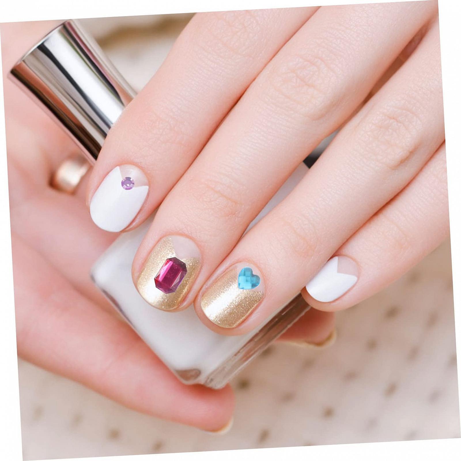 Наклейки Самоклеючі Lurrose 12 аркушів Різні форми Серця Квадрати Квіти Круги, фото №7