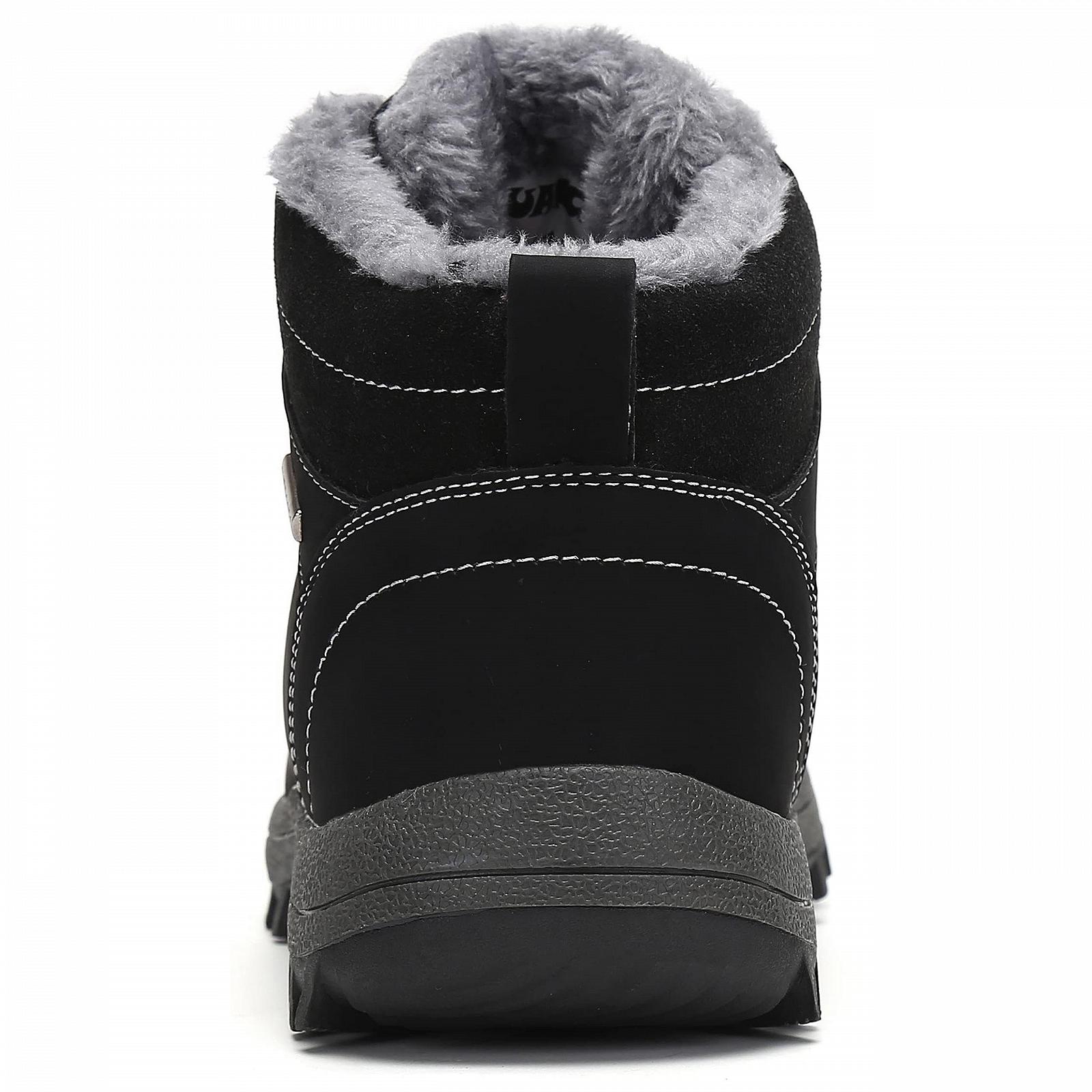 Ботинки Mishansha Winter Shoes теплый вкладыш водонепроницаемые 36-49 черный, фото №4