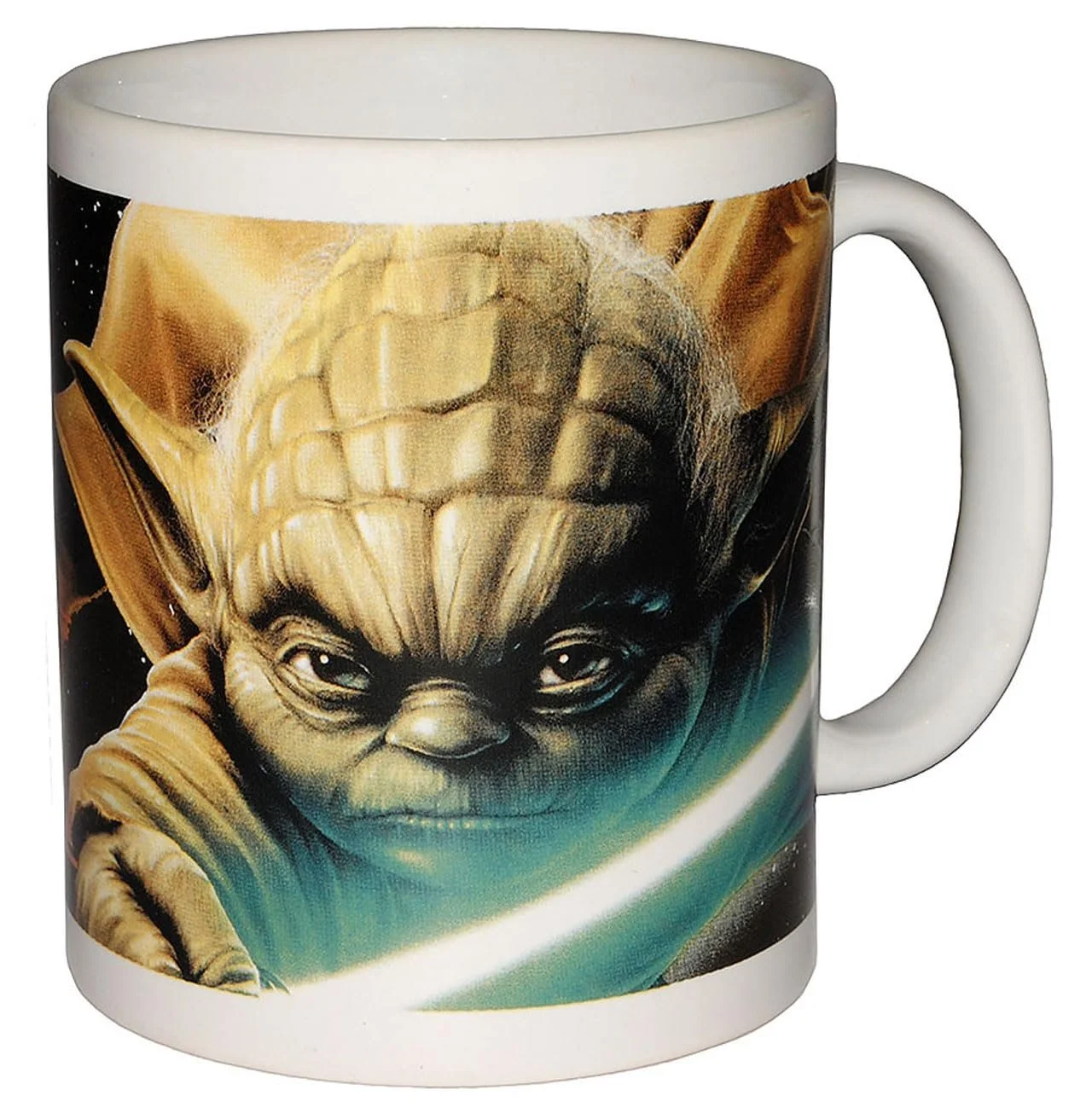 Чашка Дитяча Star Wars Yoda з ручкою порцелянова, 10 см, фото №1