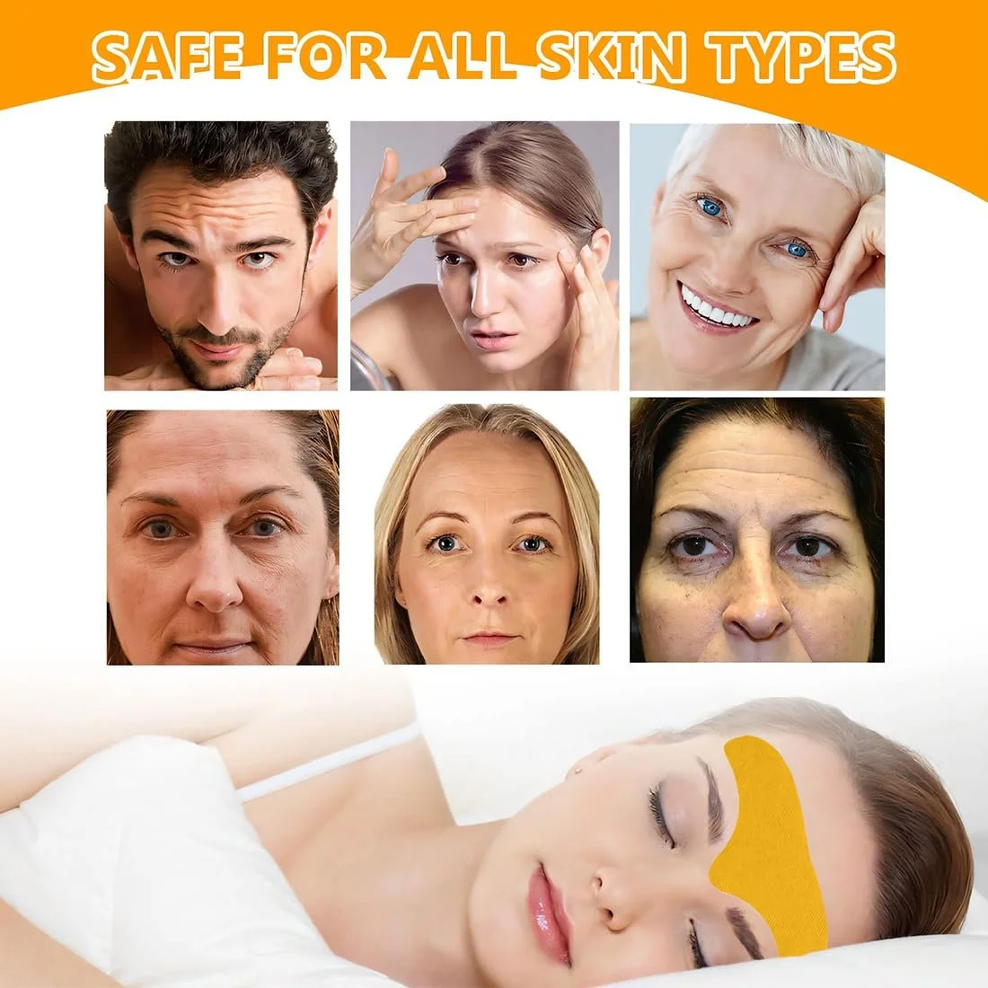 Стрічки для обличчя JAWUZ, 20 шт. Пластирі для обличчя, фото №6