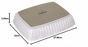 Форма для запекания Excèlsa Прямоугольная 28x22 см Белая synthetic.ua - Фото 1