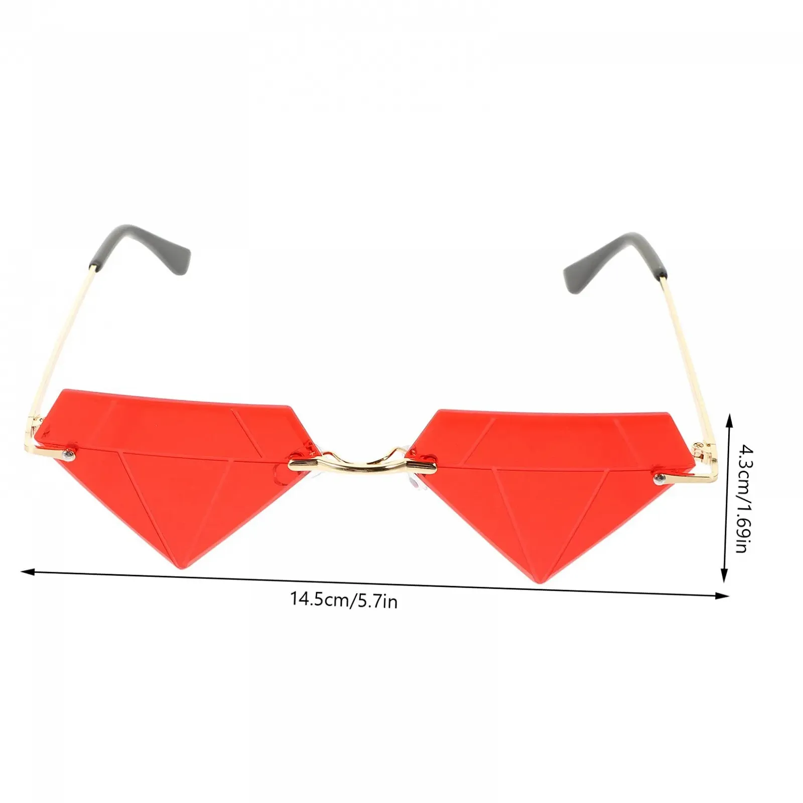 Солнцезащитные Очки VALICLUD Без оправы Алюминиевый сплав, фото №2