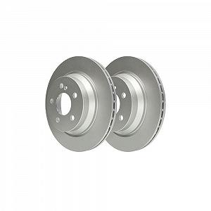 Гальмівний диск ATE 24.0122-0201.1 для MERCEDES-BENZ задня вісь synthetic.ua - Фото 1