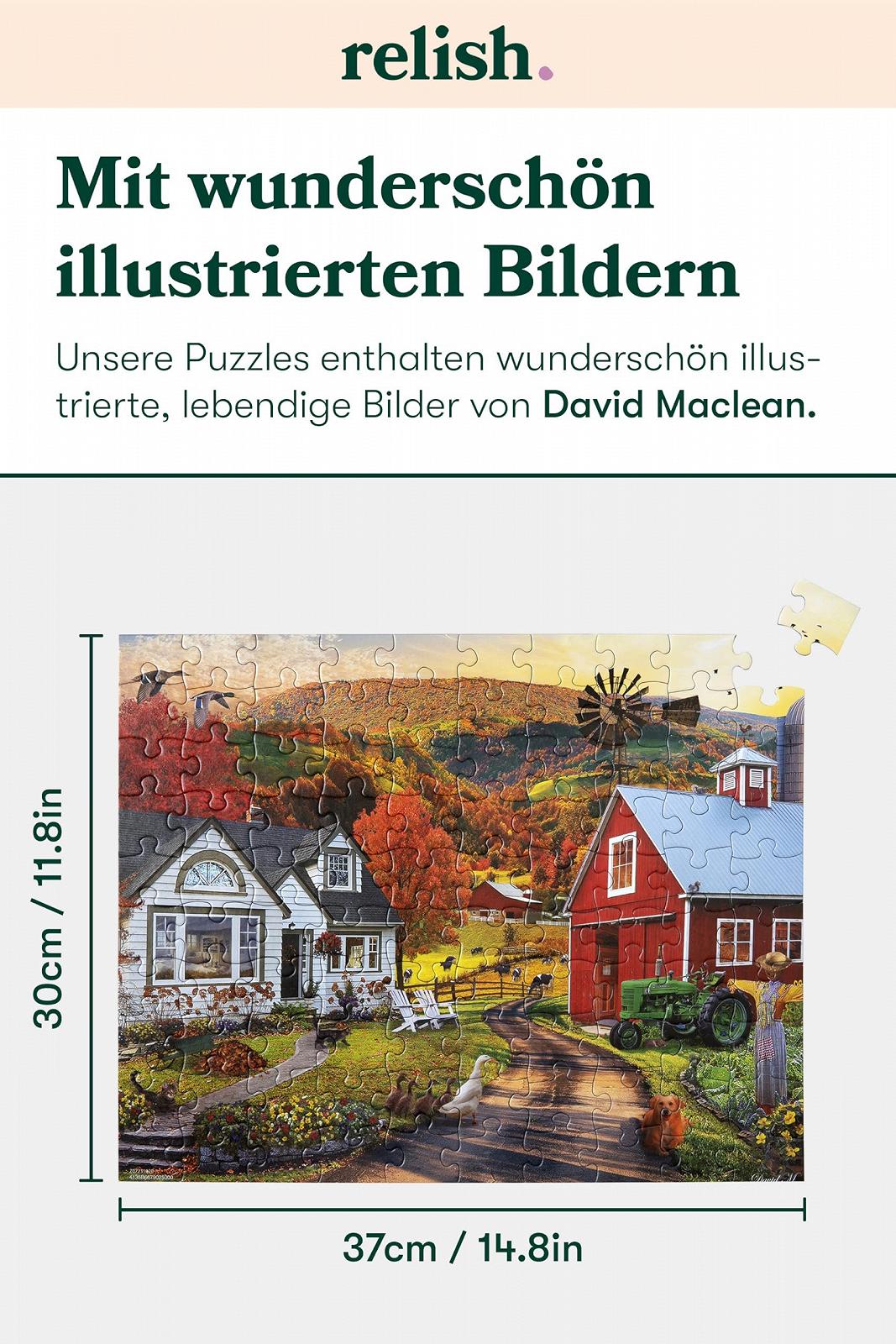 Пазл Relish Country Life 100 деталей, фото №4