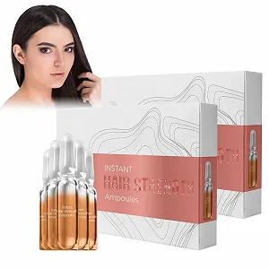 Ампули для лікування випадіння волосся Сироватка для волосся, 14 ампул для росту та регенерації волосся - Фото 1