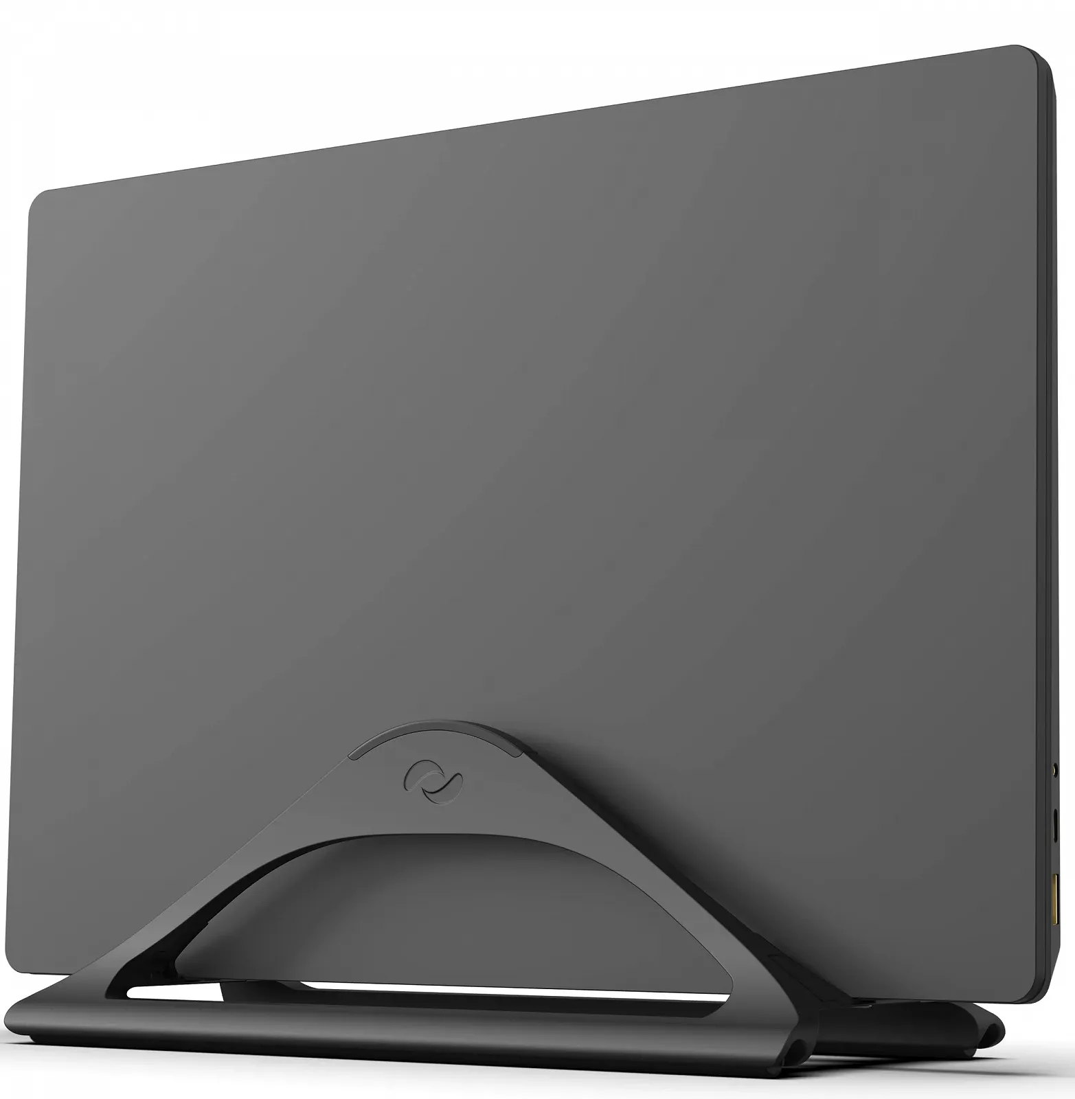 Вертикальная Подставка для Ноутбука HumanCentric для Столов (Черная), Регулируемый Держатель для Ноутбука, Подставка для MacBook Pro, Других Ноутбуков и Подставка для Ноутбука, фото №1