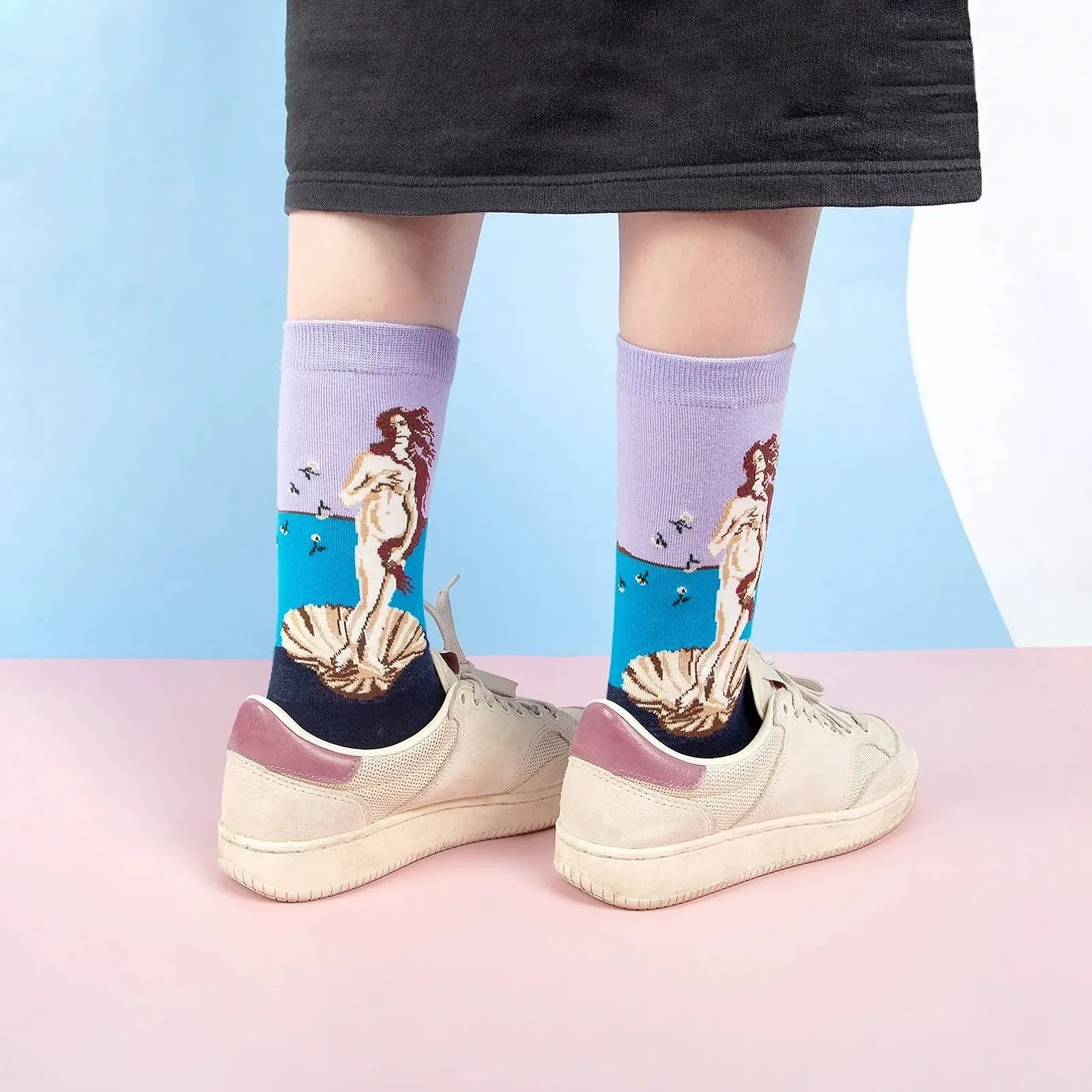 Шкарпетки Бавовняні з малюнком, 5 пар, One Size, фото №6