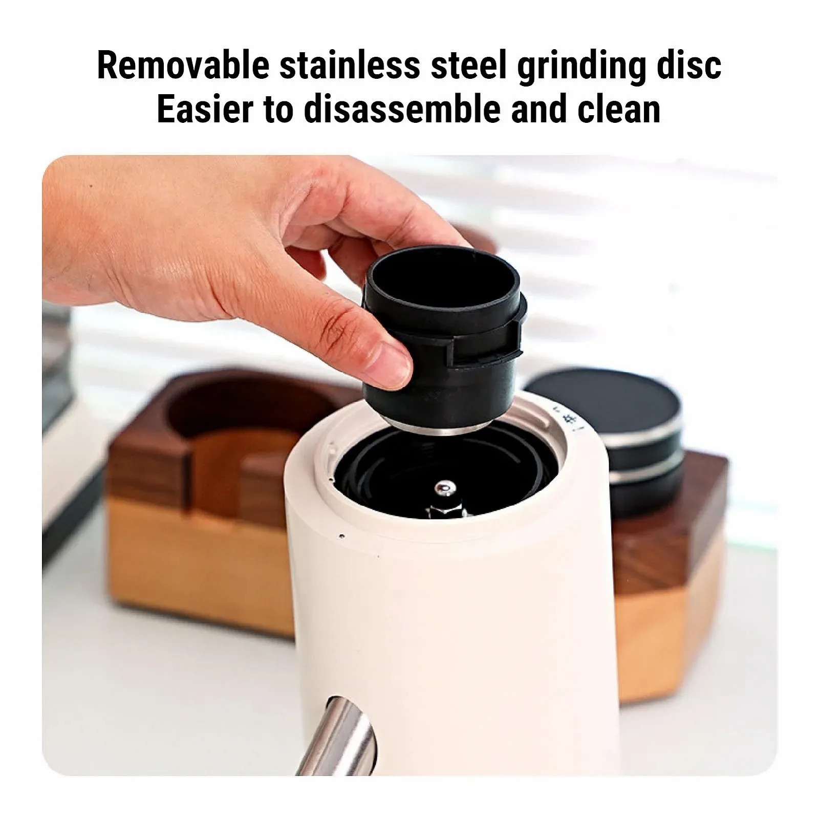 Кофемолка электрическая для кофейных зерен Apricot, фото №6