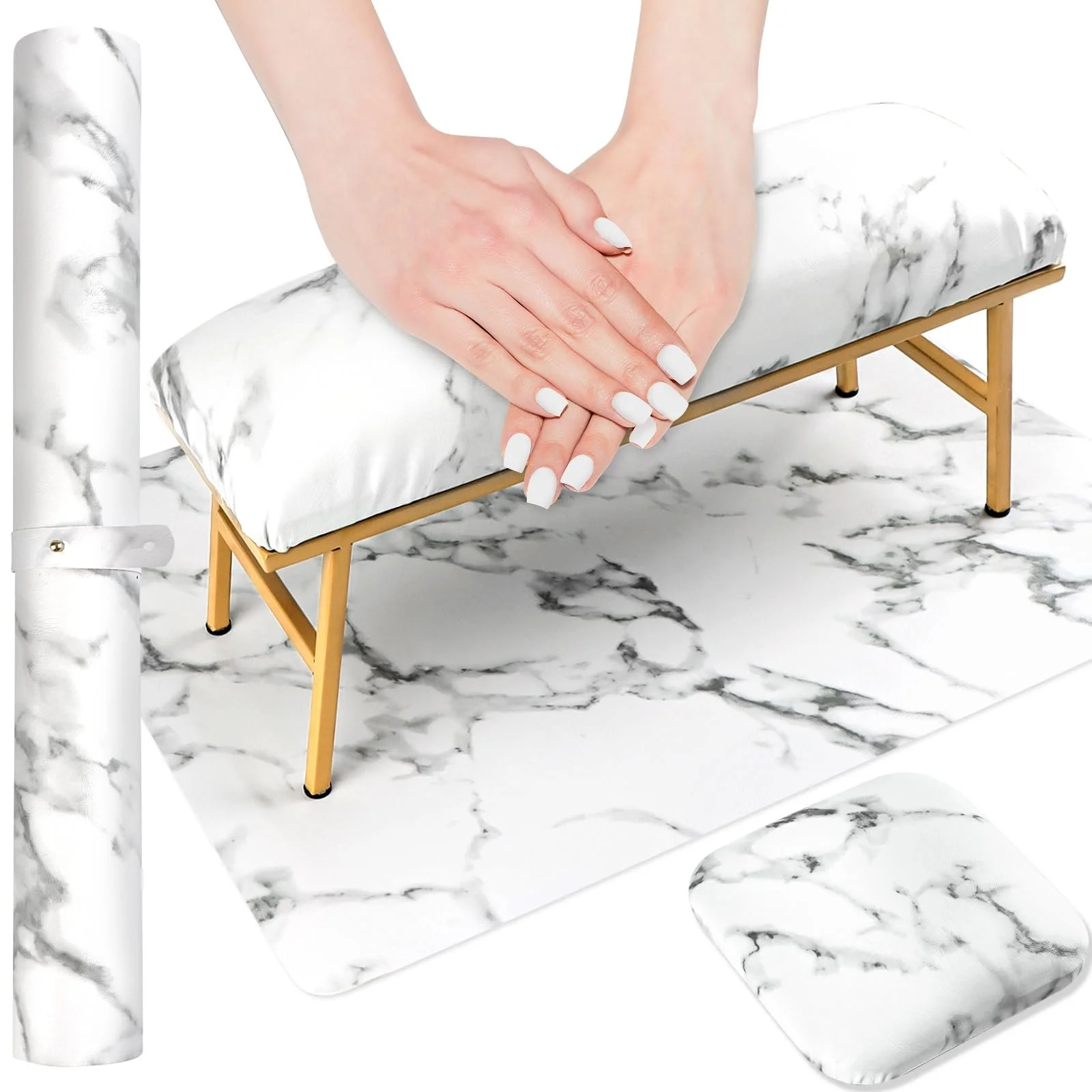 Подставка для рук маникюрная EBANKU Мрамор, фото №1 Подставка для рук маникюрная EBANKU Мрамор, фото №1