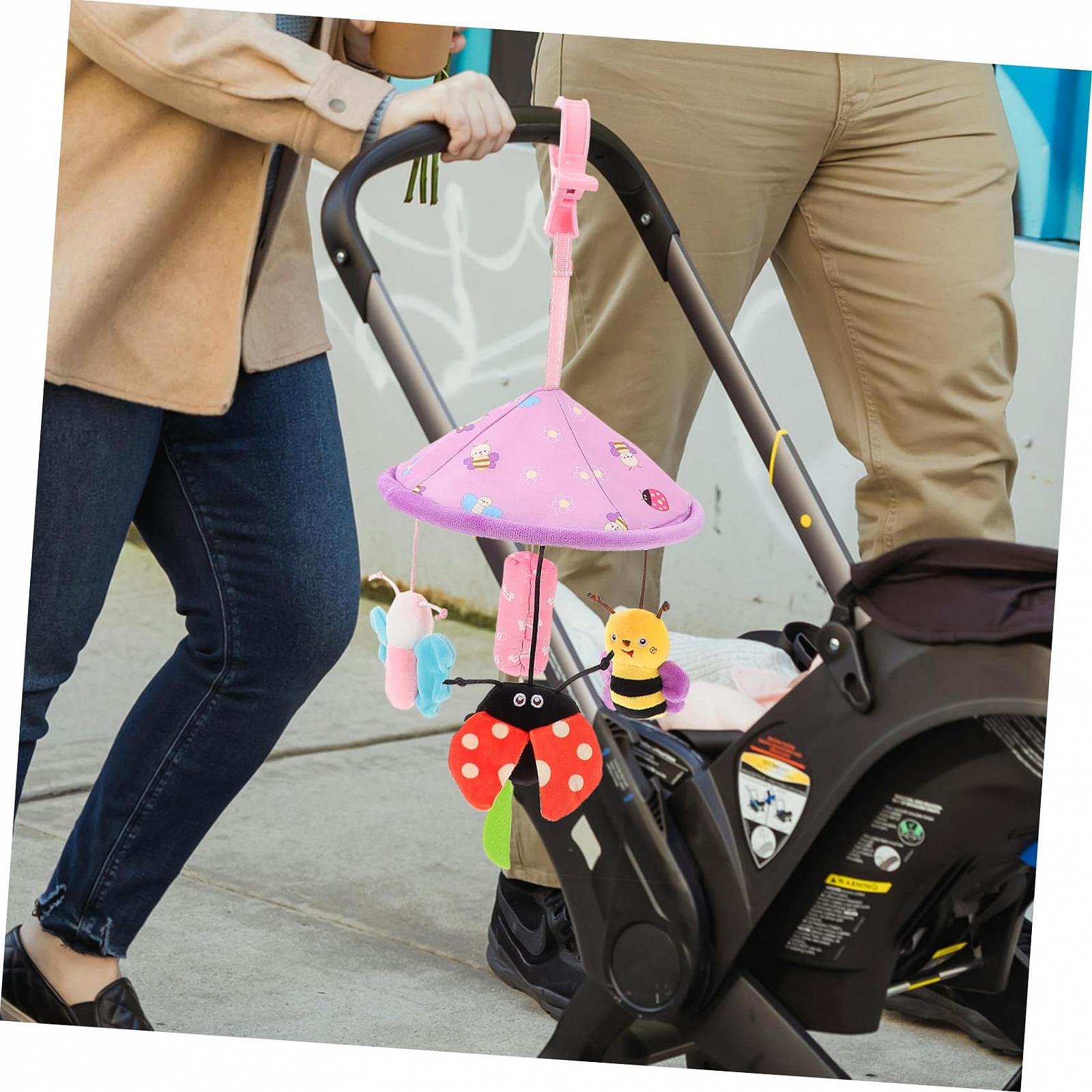 Мобіль Toyvian Babyrassel-bettglocke Автокрісло Іграшка Для Малюків Коляска Іграшка Ліжечка Підвіска Пластик, фото №2