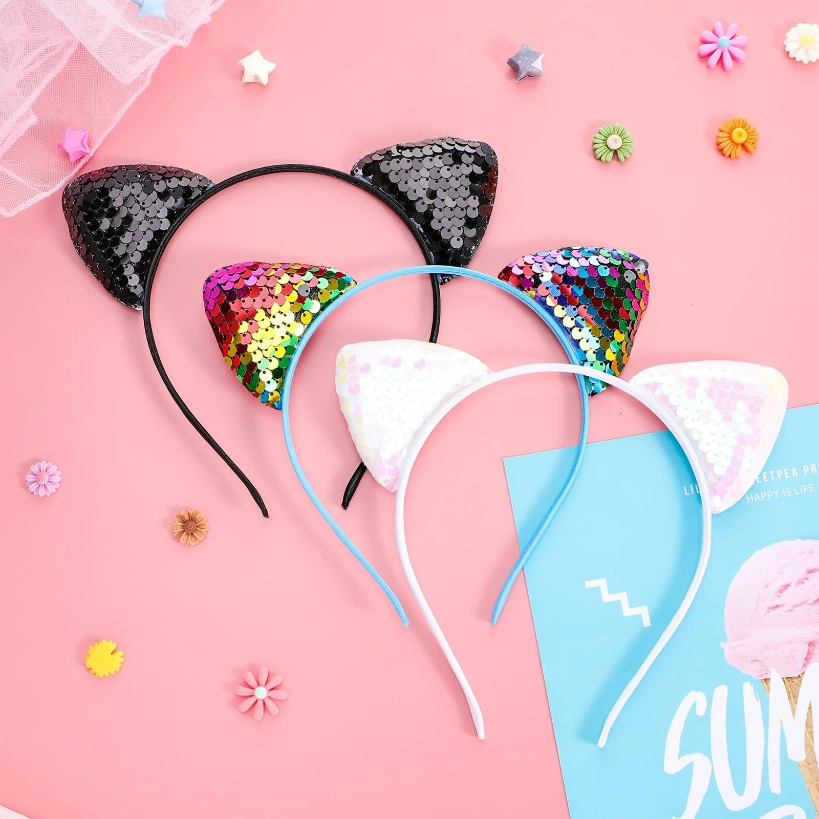 Набір з 3 обручів для волосся, фото №4