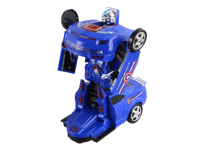 Трансформер-робот машина со звуковым сопровождением от батареек АА SPORTS CAR JS004, фото №2 Трансформер-робот машина со звуковым сопровождением от батареек АА SPORTS CAR JS004, фото №2
