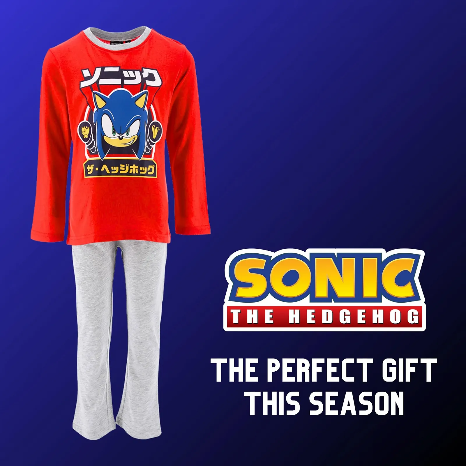 Комплект пижамы для мальчиков Sonic the Hedgehog Футболка и длинные штаны Набор 2 шт, фото №9 Комплект пижамы для мальчиков Sonic the Hedgehog Футболка и длинные штаны Набор 2 шт, фото №9