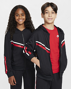 Світшот підліткова K NSW CLUB+ POLY FZ HOODIE FZ4906-010 Nike XXL - Фото 1