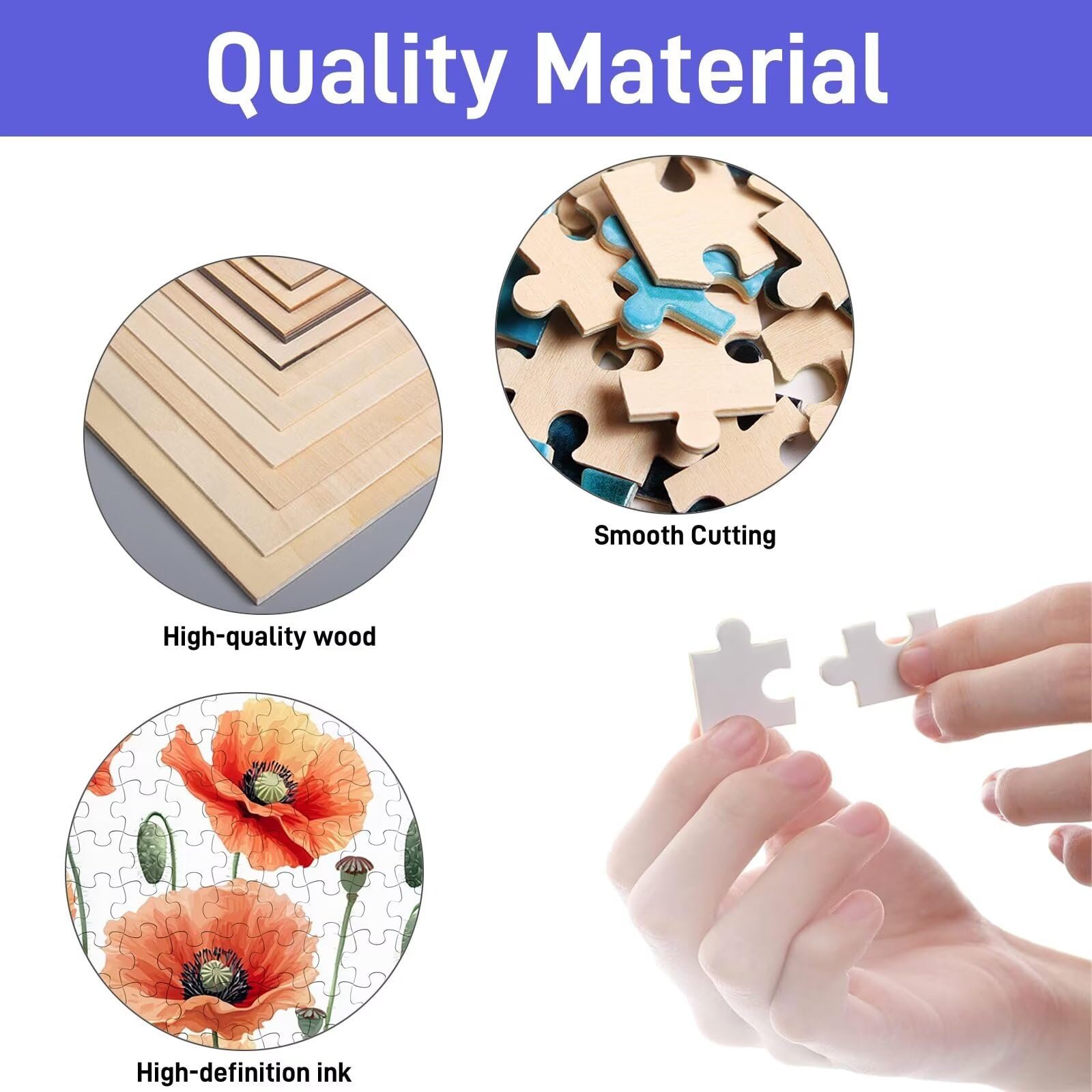 Пазл деревянный Butterfly B-64 2000 деталей 100 x 71 см, фото №4 Пазл деревянный Butterfly B-64 2000 деталей 100 x 71 см, фото №4