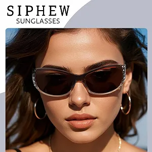 Сонцезахисні окуляри Жіночі Поляризовані SIPHEW UV400 synthetic.ua - Фото 1