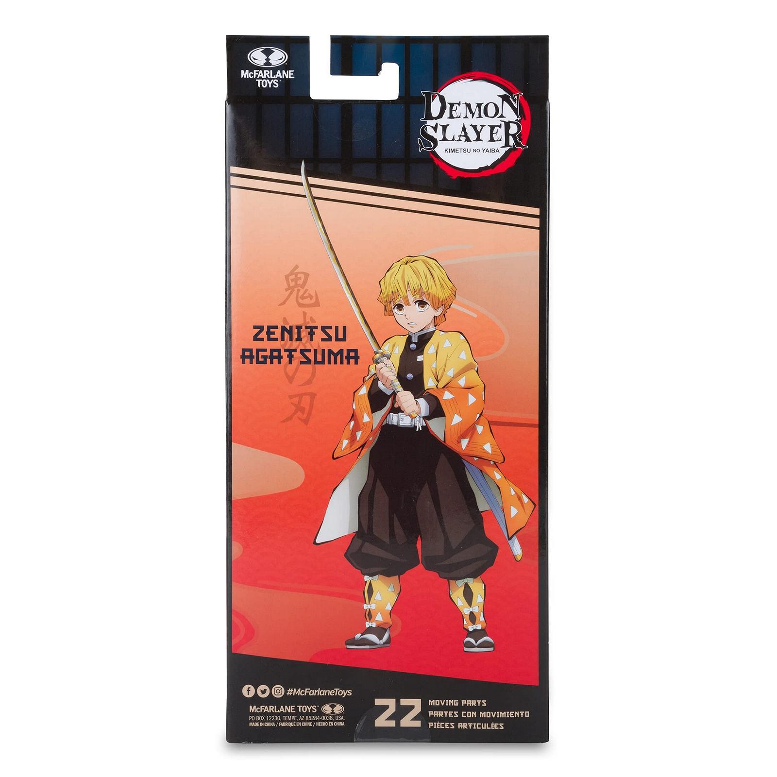 Екшн-фігурка McFarlane Demon Slayer Kimetsu no Yaiba Zenitsu Agatsuma, 18 cm, фото №10
