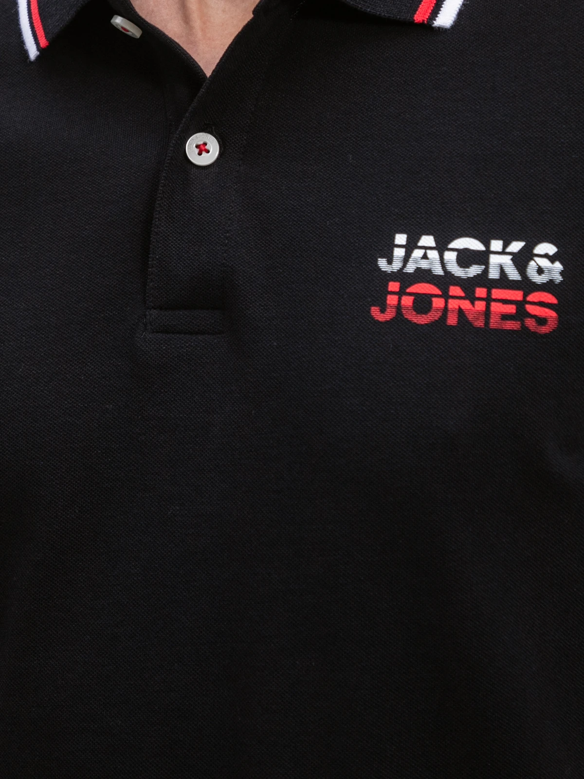 Поло Jack&Jones 12221012 Чёрный S, фото №4