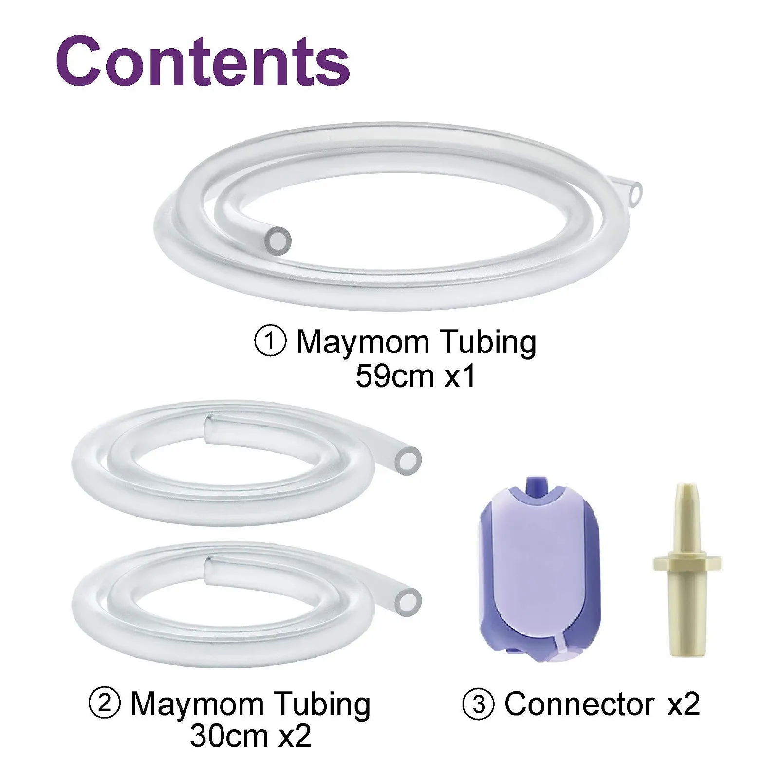 Трубки Maymom Lansinoh Signature Pro & Smartpump, фото №1