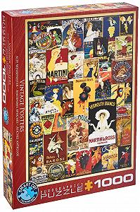 Пазл Eurographics 6000-0769 Вінтажні постери 1000 елементів synthetic.ua - Фото 1