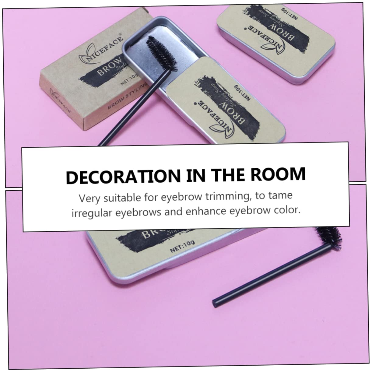 Набір Lurrose Eyebrow Soap Колір для брів Два комплекти Прозорий, фото №5