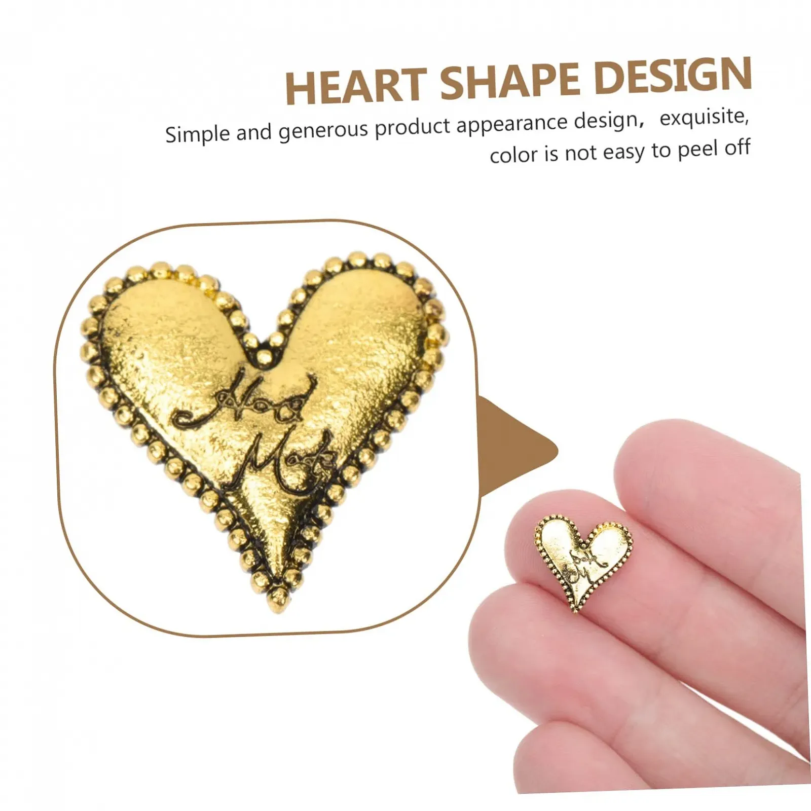 Украшение для маникюра Ретро Винтажные стеклянные украшения Жемчужные подвески Винтажный декор Драгоценные камни Камни Стразы для ногтей Плоские блестки DIY для ногтей, 40 шт, фото №2