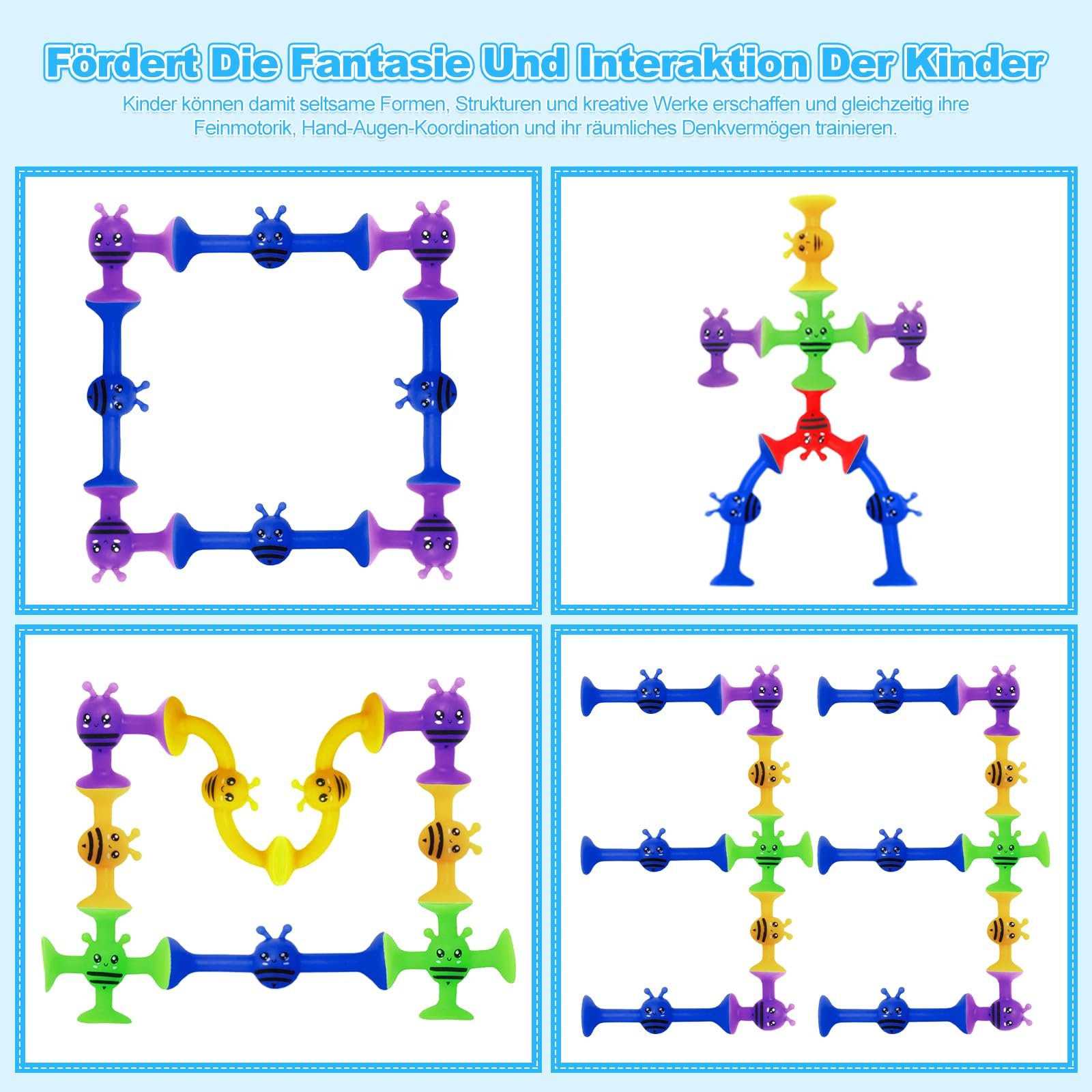 Іграшка на присосках Дитяча 30 штук Силіконова, фото №3