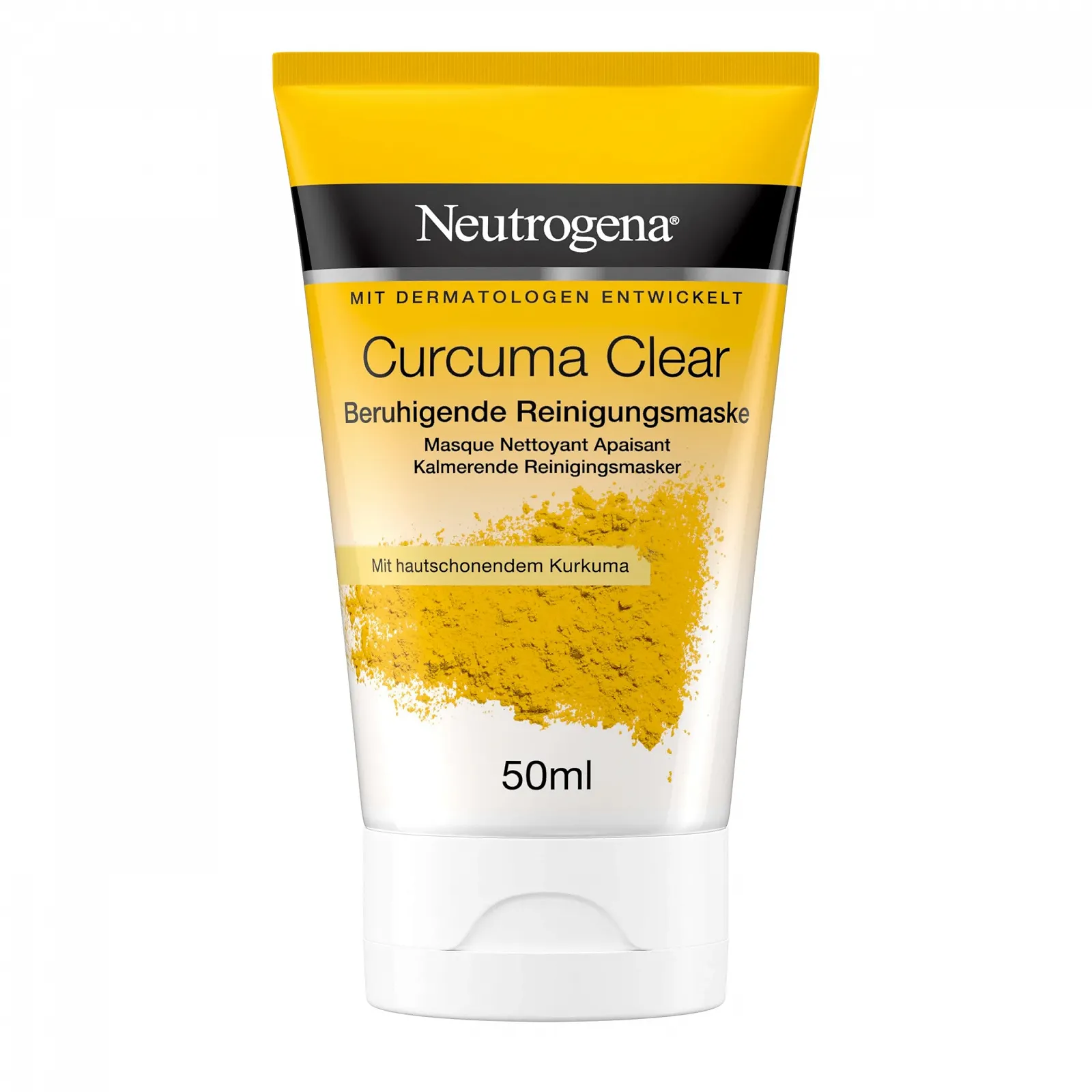 Маска Neutrogena Curcuma Clear Заспокійлива Очищуюча, фото №1 Маска Neutrogena Curcuma Clear Заспокійлива Очищуюча, фото №1