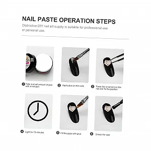 Украшения для маникюра Сердце FRCOLOR, 10 шт synthetic.ua - Фото 1