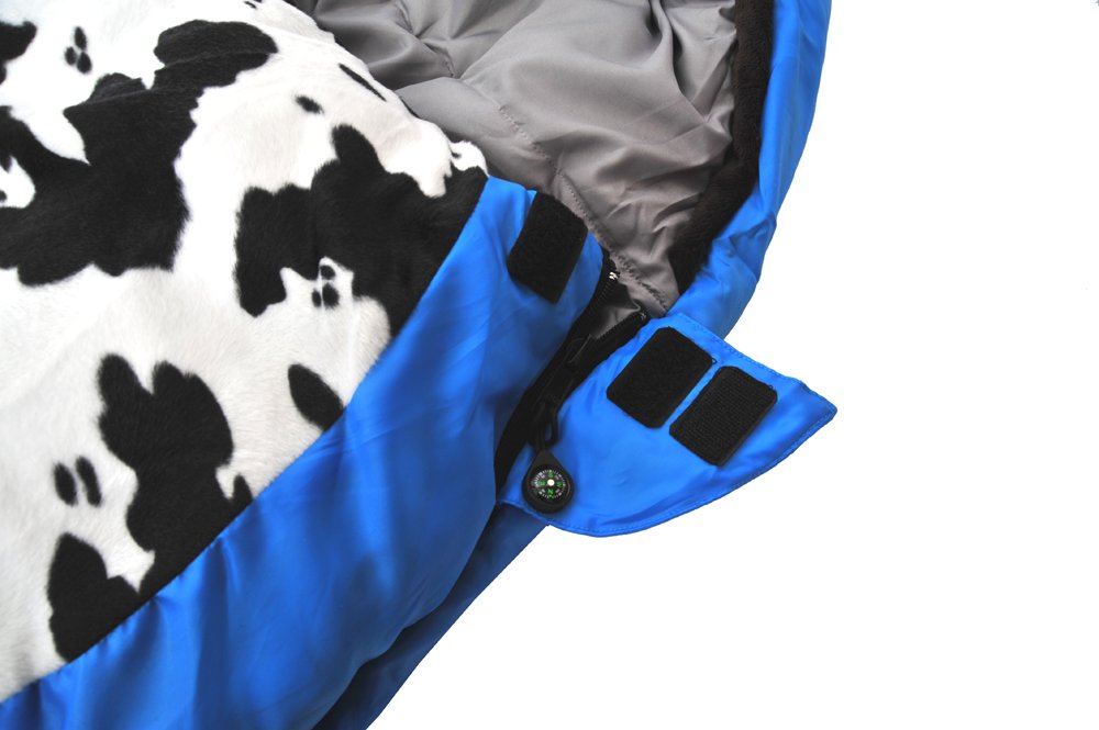 Спальний мішок Grüezi+Bag Kinder Schlafsack Mitwachsend Grow Cow RV Rechts Friendly Blue 34 x 20 x 20 см, фото №6 Спальний мішок Grüezi+Bag Kinder Schlafsack Mitwachsend Grow Cow RV Rechts Friendly Blue 34 x 20 x 20 см, фото №6
