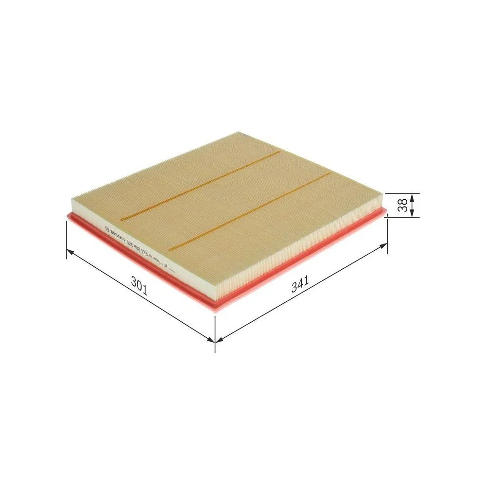 Повітряний фільтр BOSCH F 026 400 373 для FORD RENAULT, фото №1