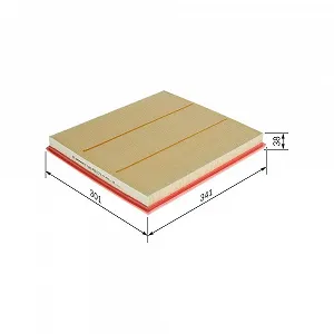 Воздушный фильтр BOSCH F 026 400 373 для FORD RENAULT - Фото 1