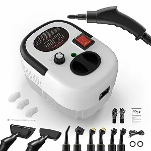 Пароочисник ручний портативний 2500 W 1.2 L White - Фото 1