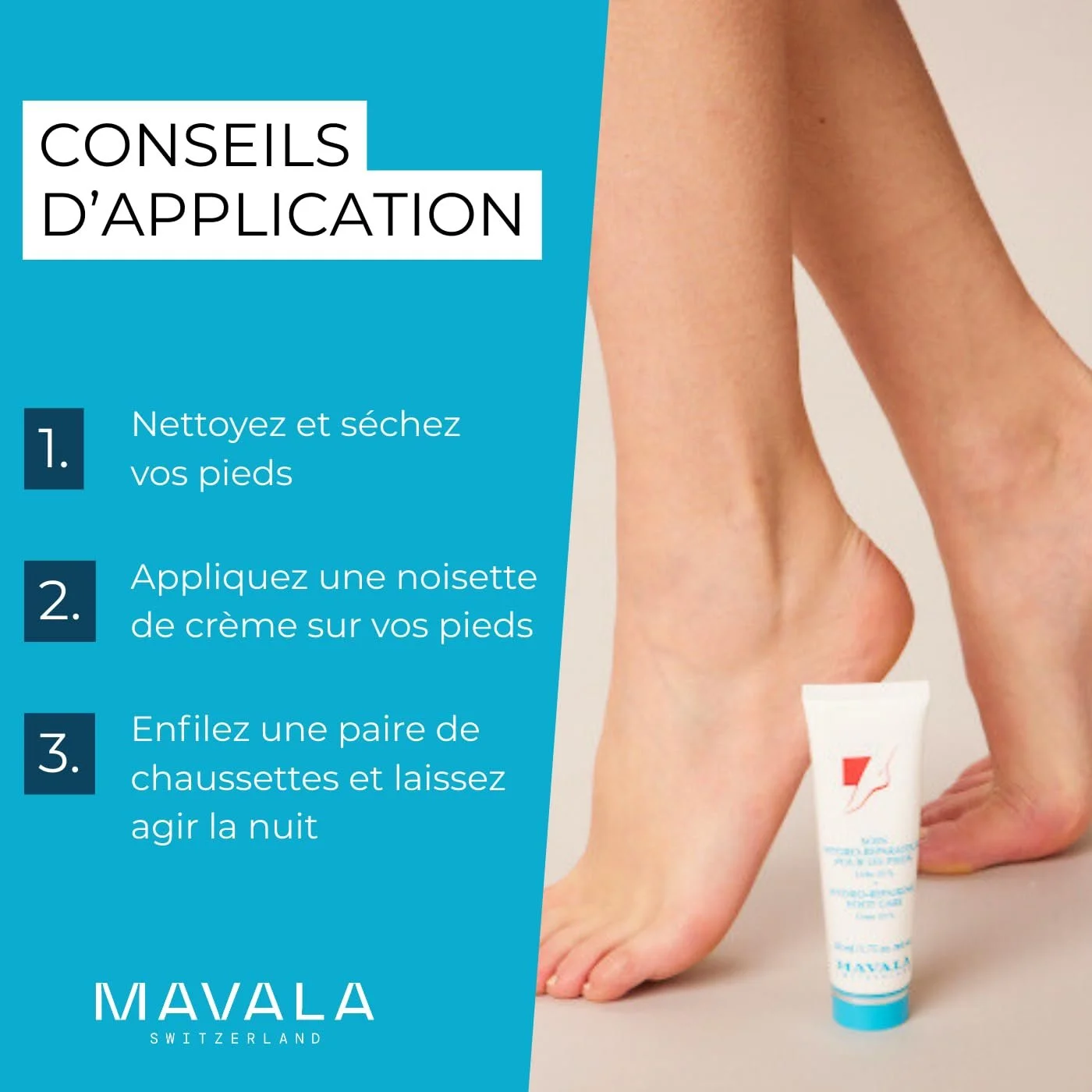 Крем для ніг Mavala Hydro Repairing 1 шт., фото №4